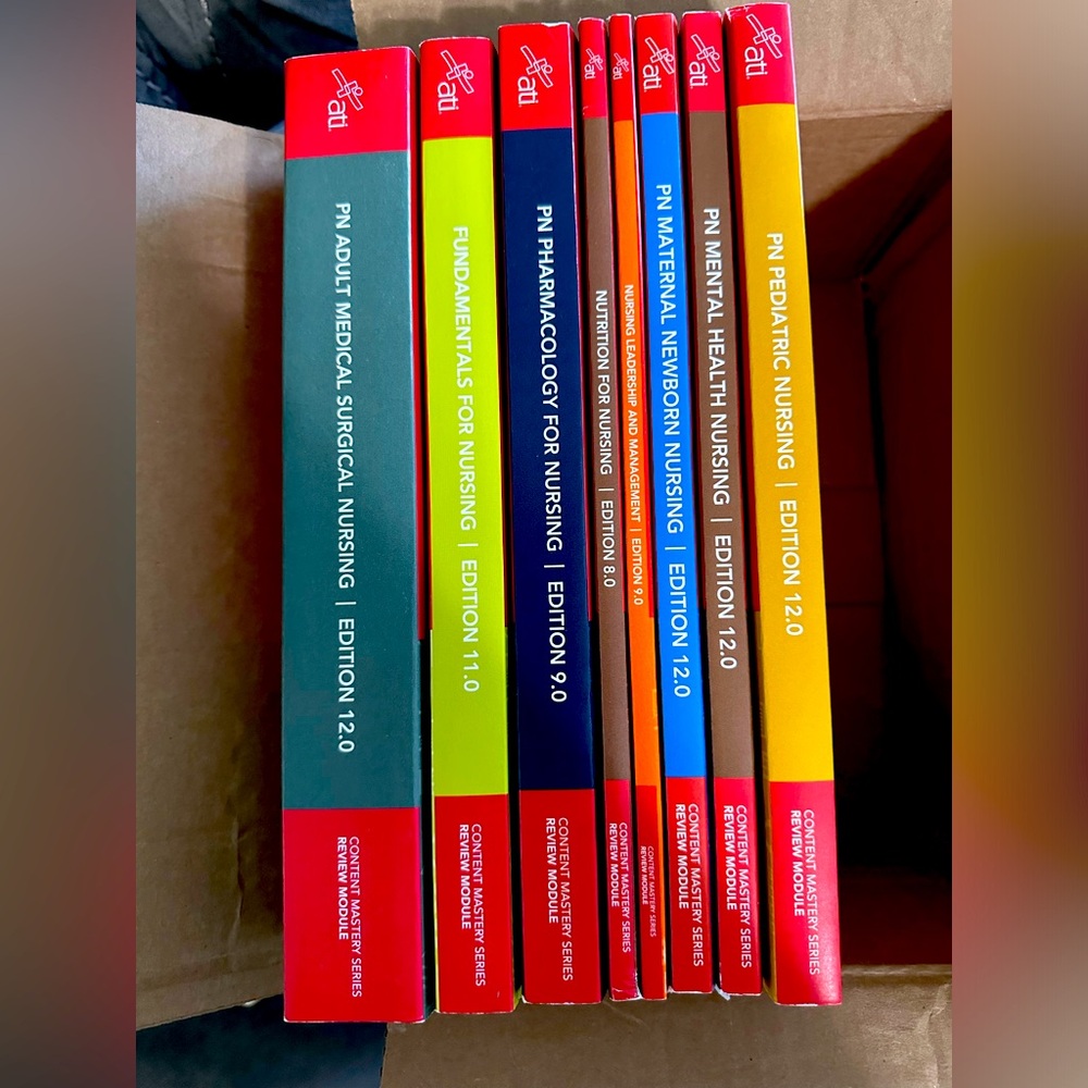 RN student books